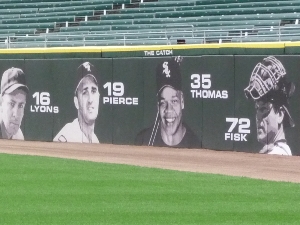 White Sox Outfield Wall Treatment